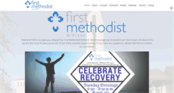 Desktop Screenshot of firstmethodistmidland.com